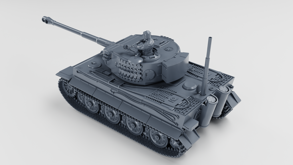 WG3D TIGER I Ausf E  (Germany, WW2)