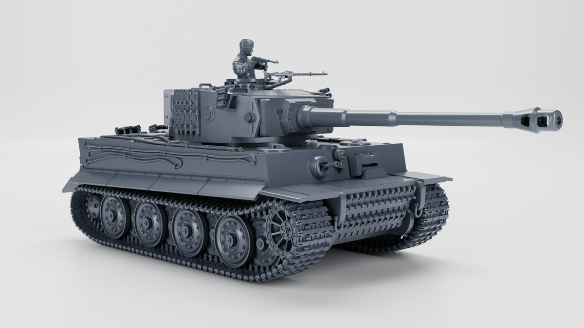 WG3D TIGER I Ausf E  (Germany, WW2)