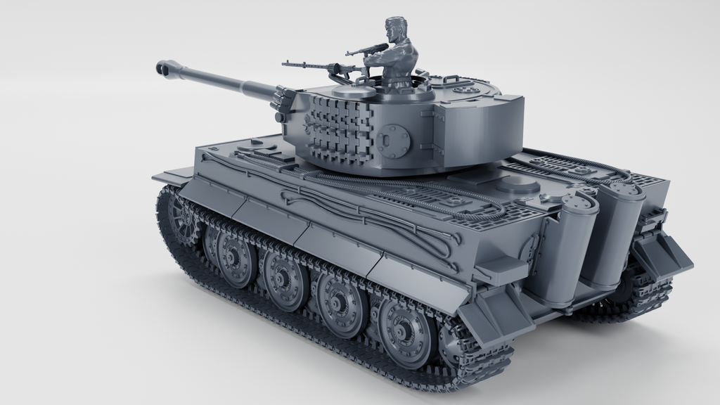 WG3D TIGER I Ausf E  (Germany, WW2)