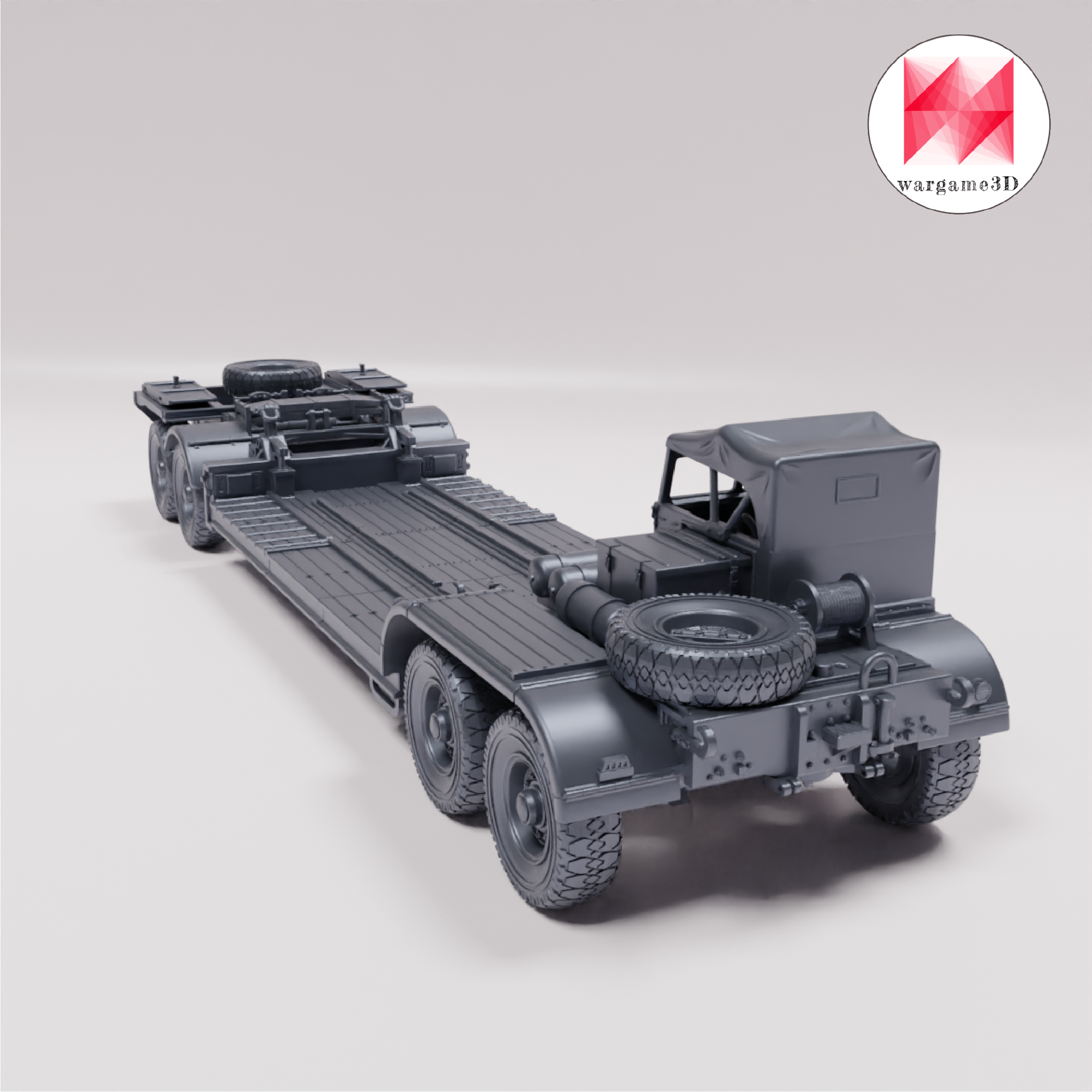 WG3D Trailer Sd.Anh.116 (Sonderanhänger 116) (Germany, WW2)