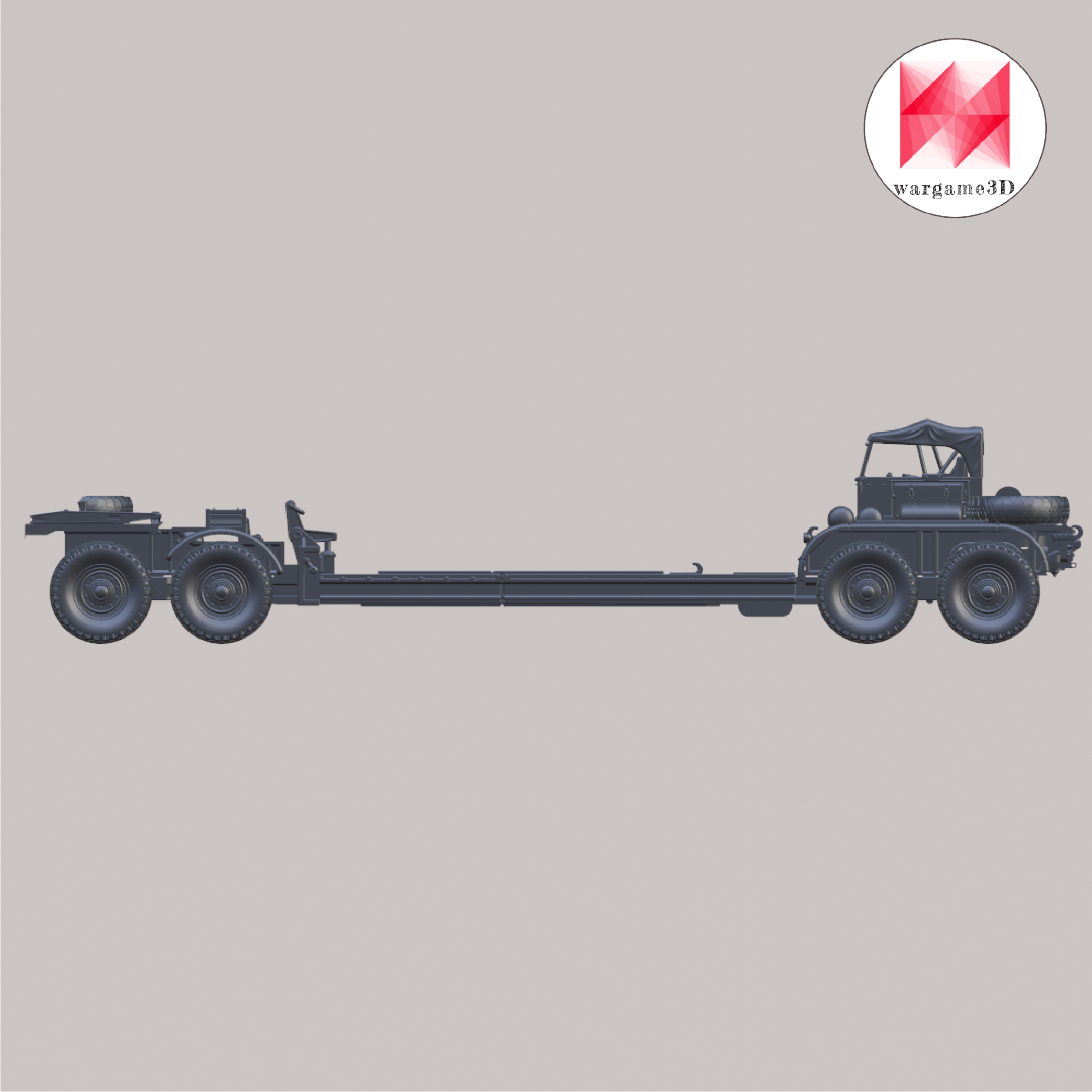 WG3D Trailer Sd.Anh.116 (Sonderanhänger 116) (Germany, WW2)