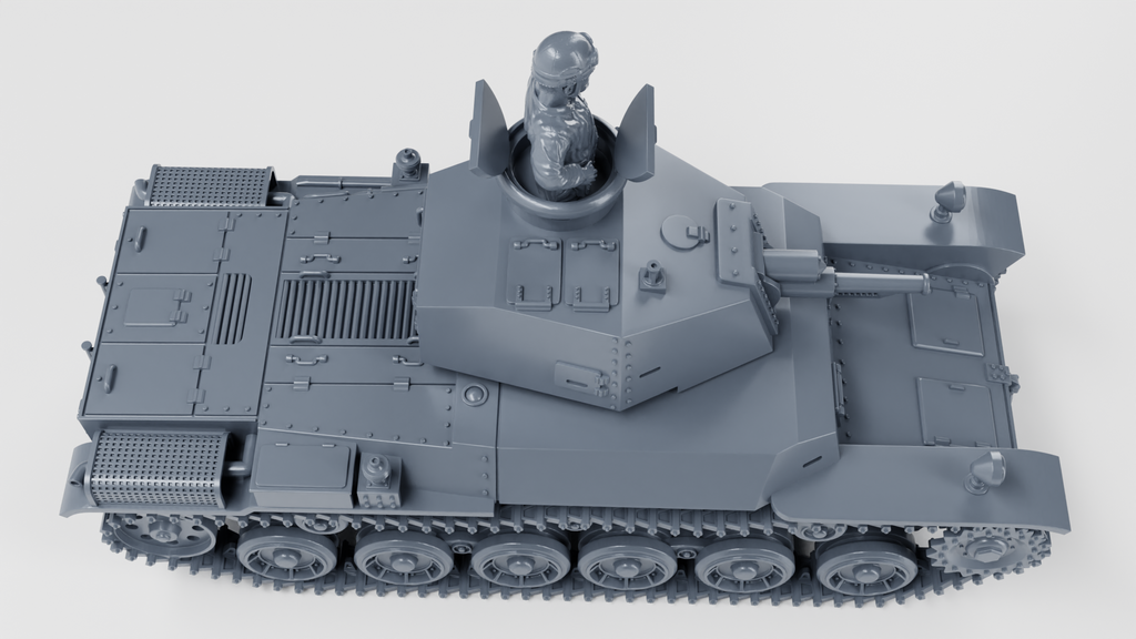 WG3D Type 2 Ho-I Medium Tank (JAPAN, WW2)