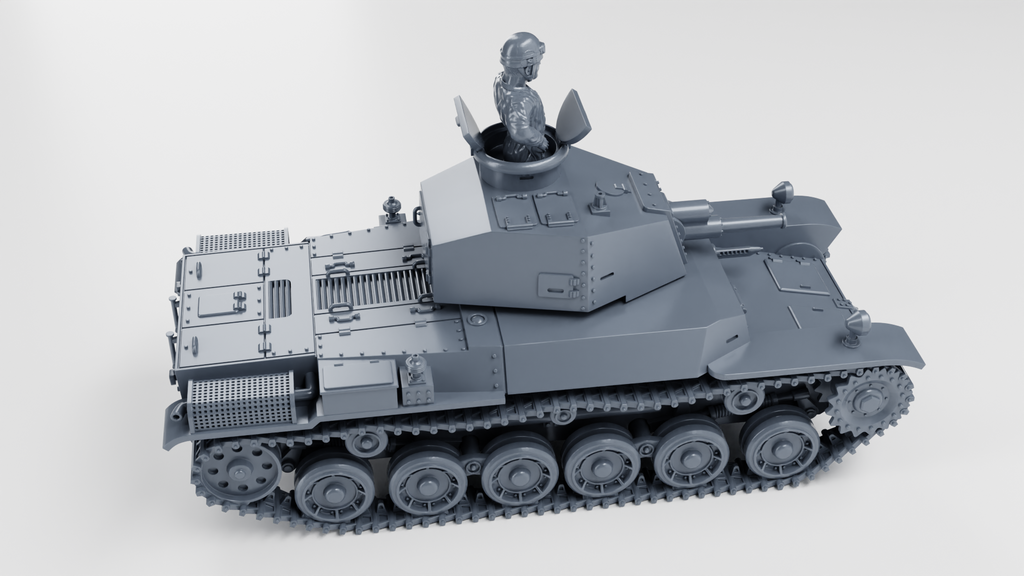 WG3D Type 2 Ho-I Medium Tank (JAPAN, WW2)
