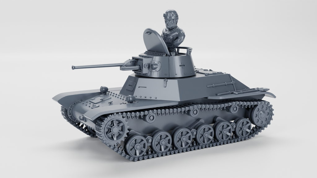 WG3D Type 2 Ke-To Light Tank (JAPAN, WW2)