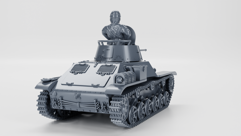 WG3D Type 2 Ke-To Light Tank (JAPAN, WW2)