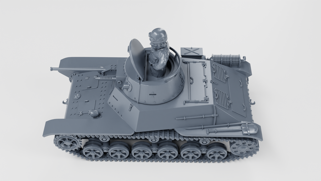 WG3D Type 2 Ke-To Light Tank (JAPAN, WW2)