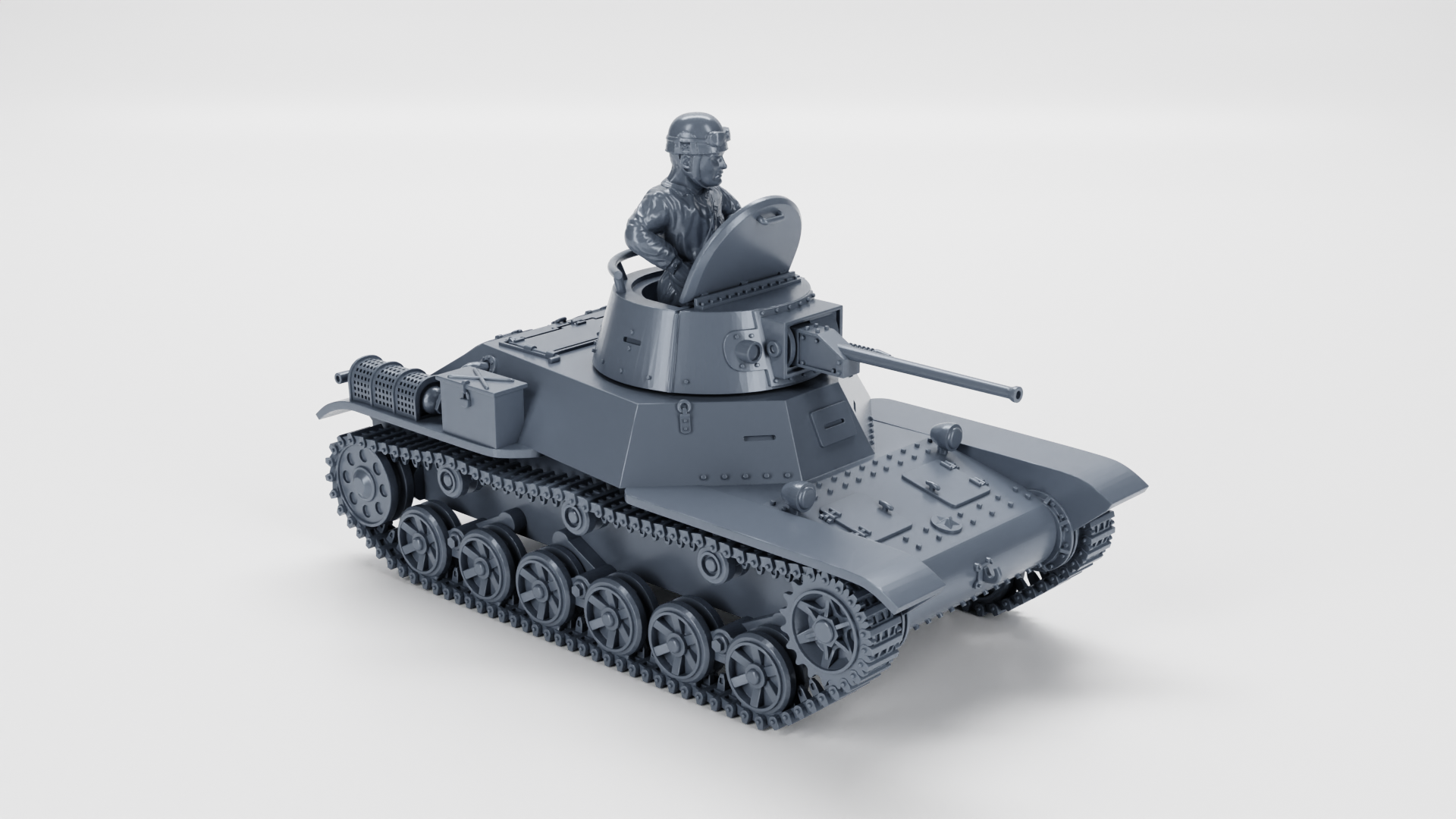 WG3D Type 2 Ke-To Light Tank (JAPAN, WW2)