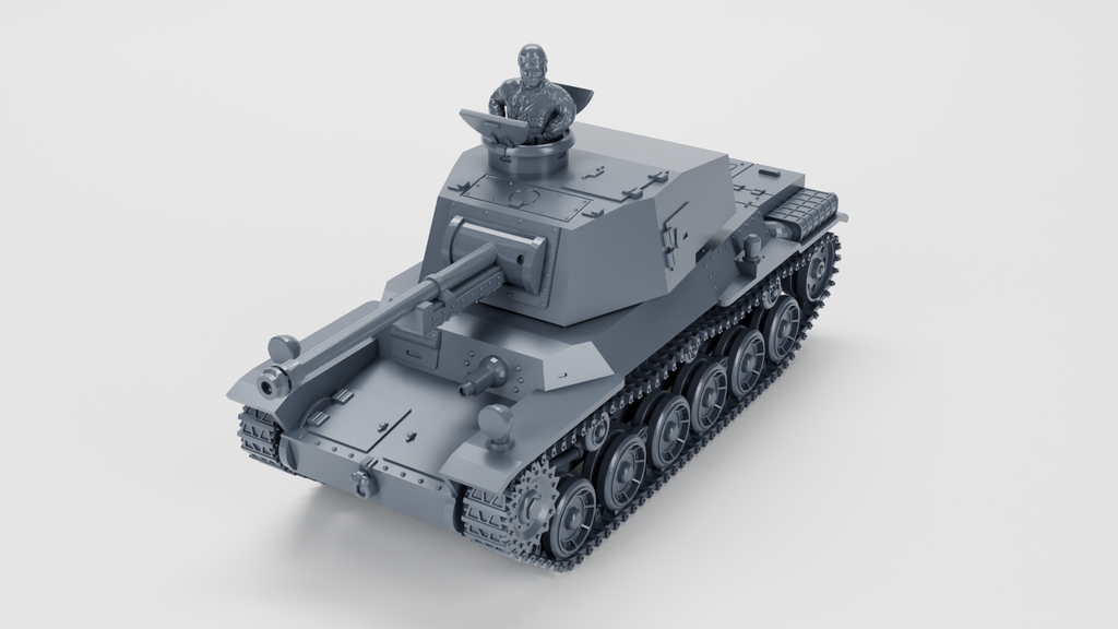 WG3D Type 3 Chi-Nu Medium Tank (JAPAN, WW2)