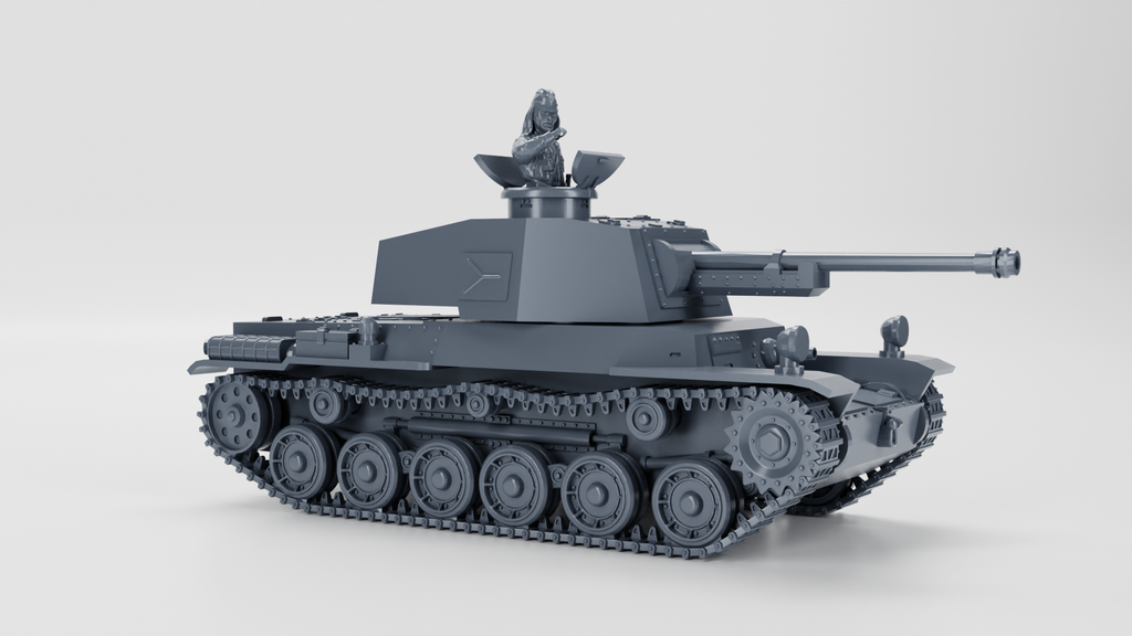 WG3D Type 3 Chi-Nu Medium Tank (JAPAN, WW2)