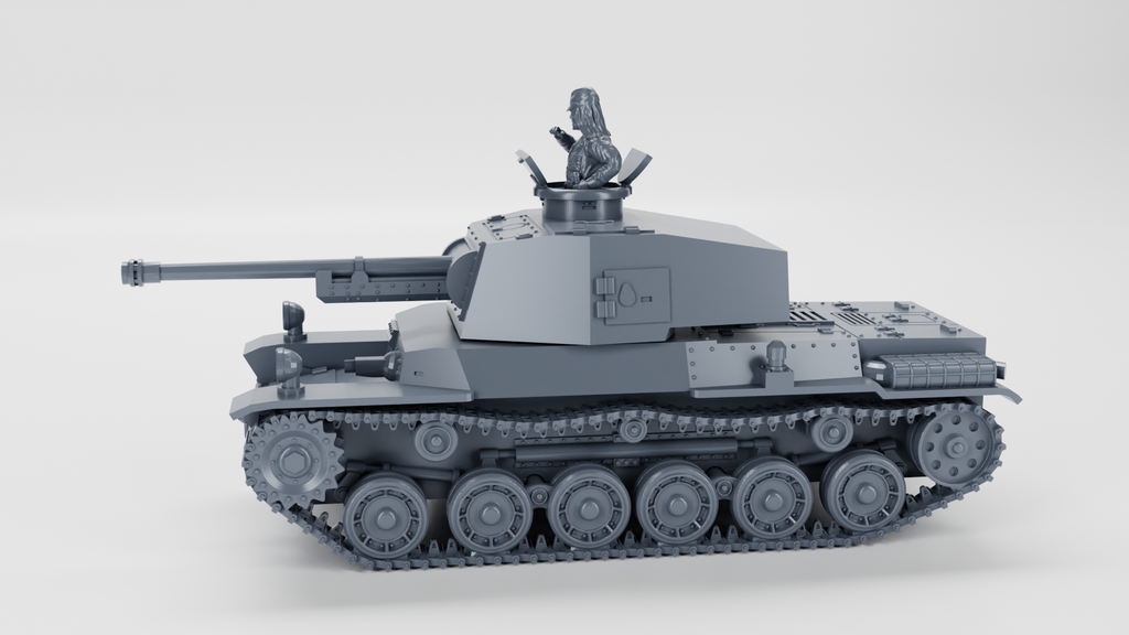 WG3D Type 3 Chi-Nu Medium Tank (JAPAN, WW2)