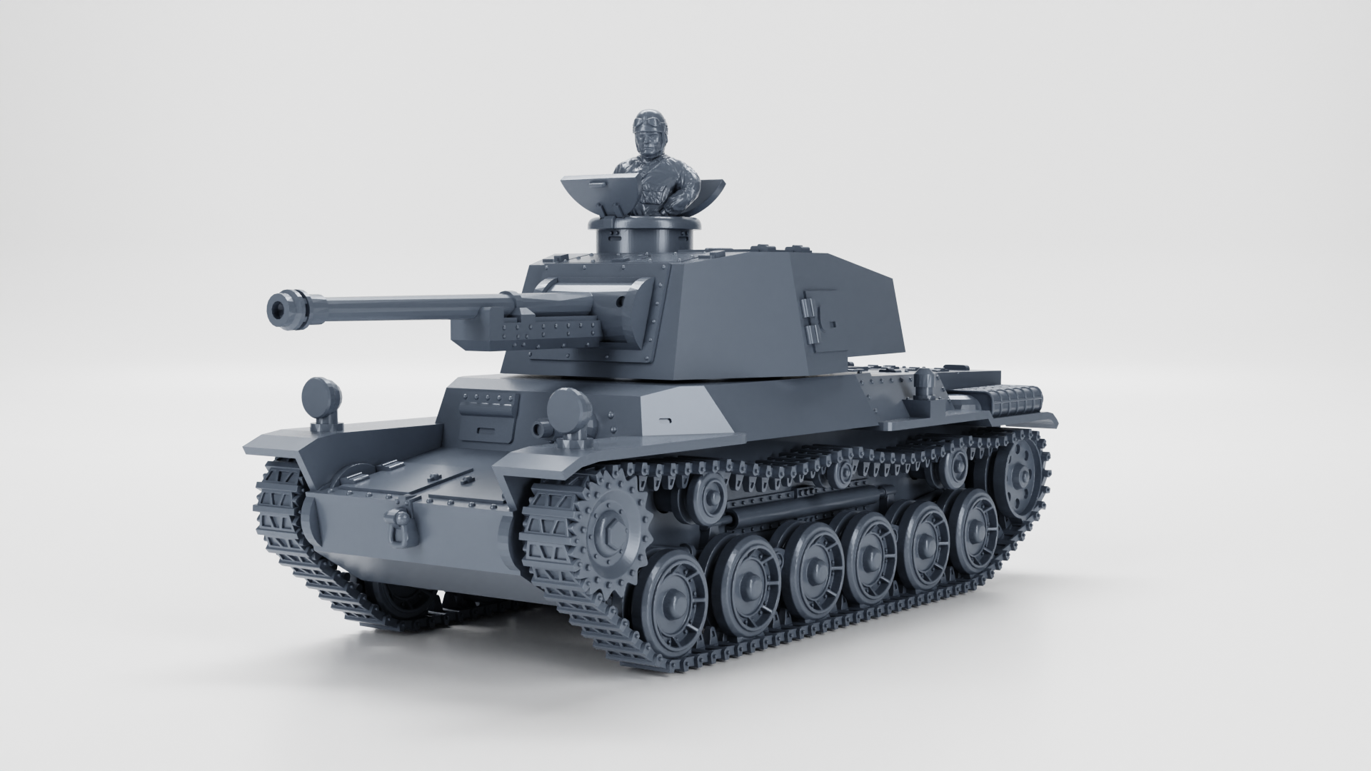 WG3D Type 3 Chi-Nu Medium Tank (JAPAN, WW2)