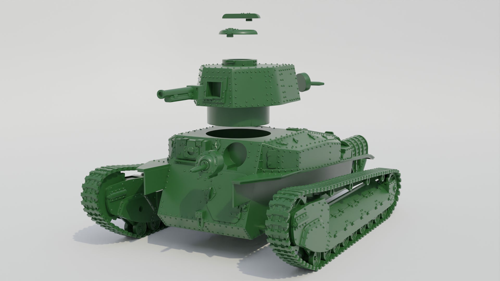 WG3D Type 89B I-Go Medium Tank (JAPAN, WW2)