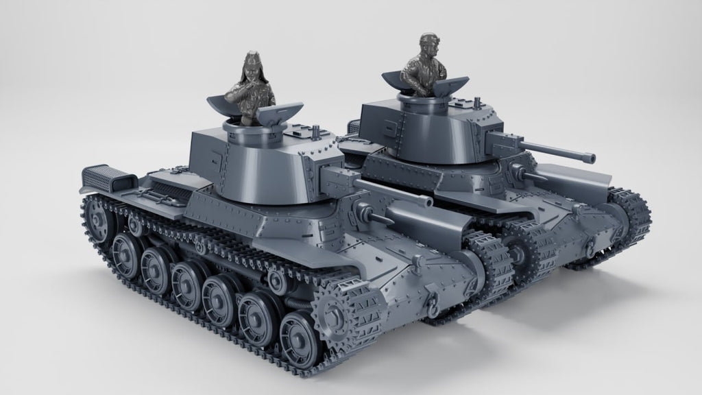 WG3D Type 97 Chi-Ha Kia Medium Tank (JAPAN, WW2)