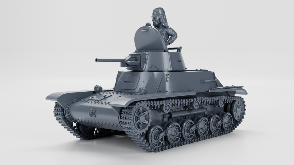 WG3D Type 98 Ke-Ni Light Tank (JAPAN, WW2)