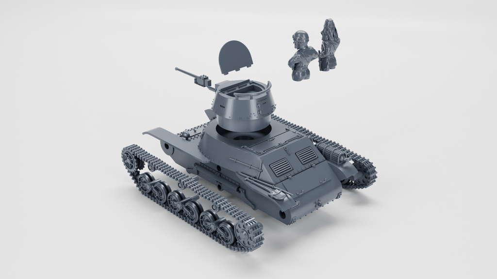 WG3D Type 98 Ke-Ni Light Tank (JAPAN, WW2)