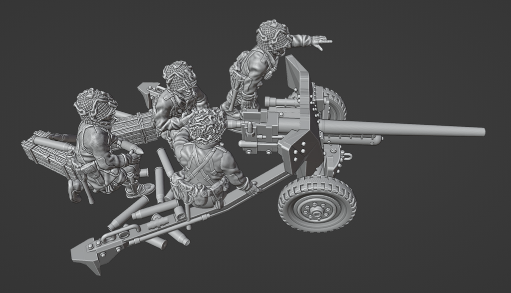 Col.Muller US Airborne 57mm AT Gun