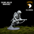 Col. Muller US Airborne Advancing Rifleman (New Pose)