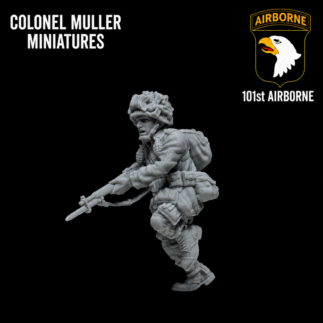 Col. Muller US AIRBORNE BAYONET JOE