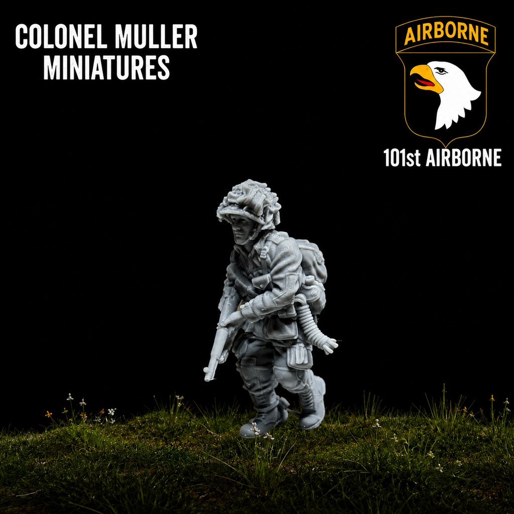 Col. Muller US Airborne Bouncing Rifleman