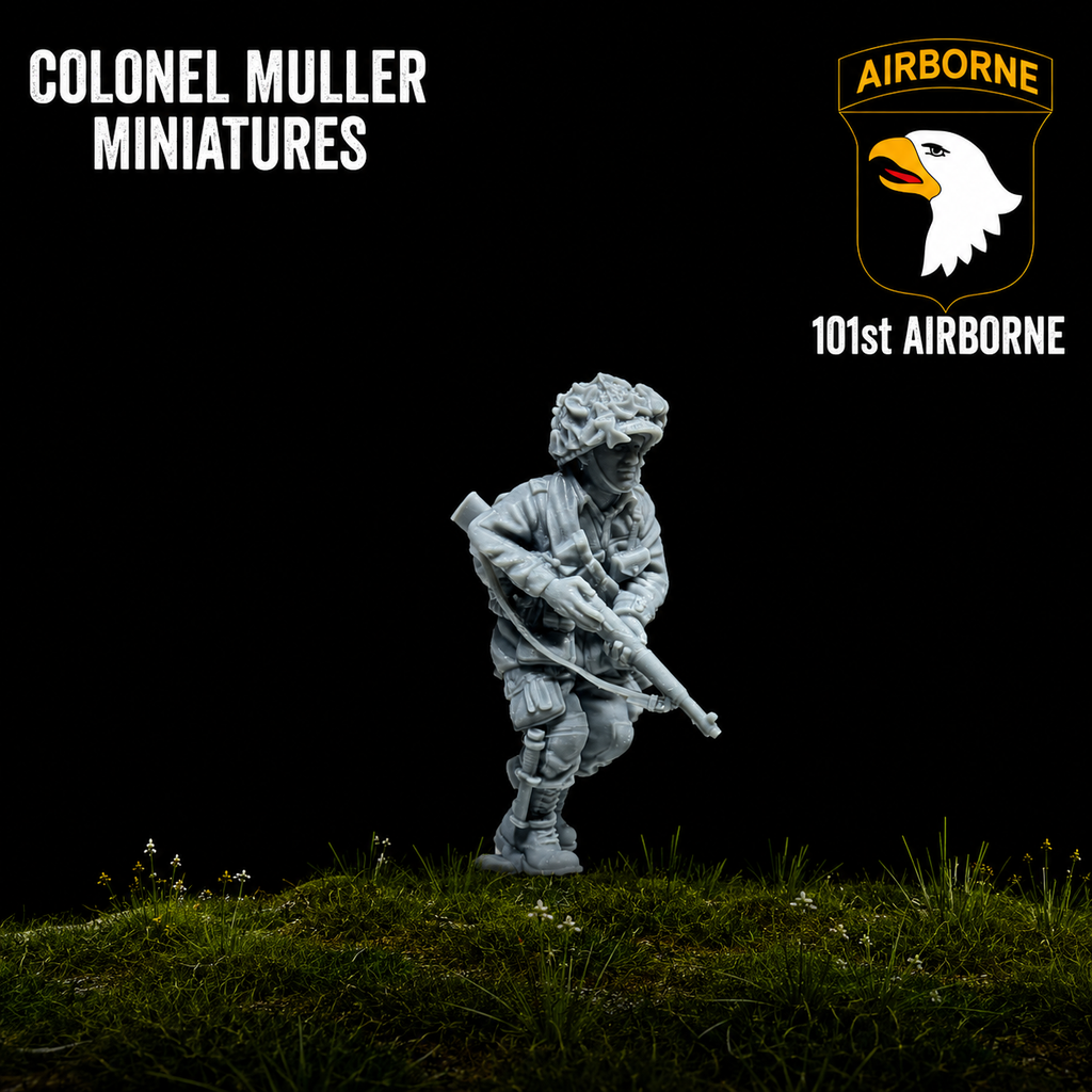 Col. Muller US Airborne Bouncing Rifleman