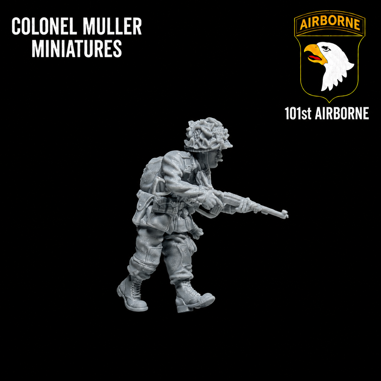 Col. Muller US AIRBORNE CAUTIOUS MIKE
