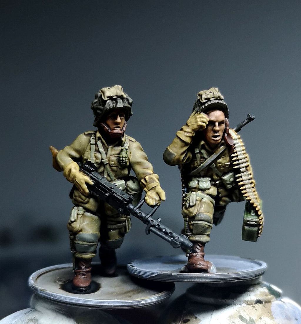 Col. Muller US Airborne LMG Team 1