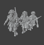Col.Muller US AIRBORNE BROWNING 1919 MMG ON THE MOVE