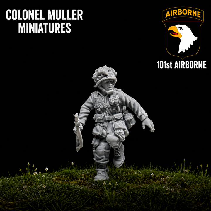 Col. Muller US Airborne Running Donovan