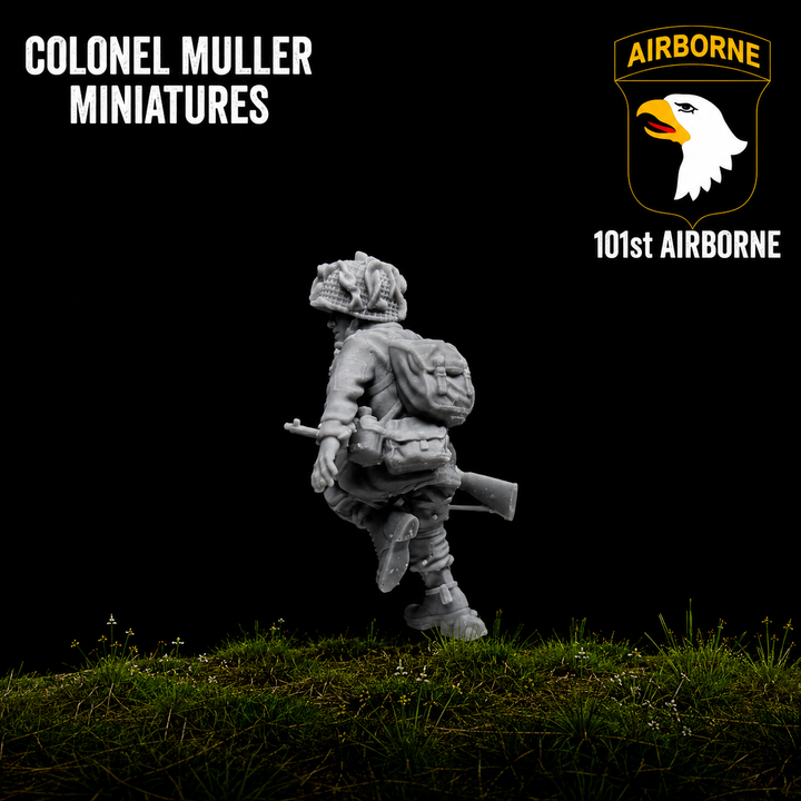 Col. Muller US Airborne Running Donovan