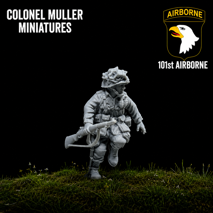 Col. Muller US Airborne Running Donovan