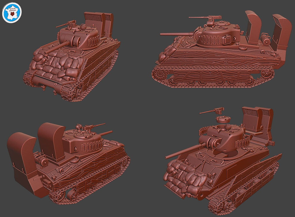 Arvernes Sherman M4A2 - US Marines (USA, WW2)