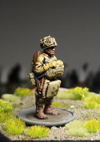 Col. Muller US Airborne paratrooper Ready To Jump