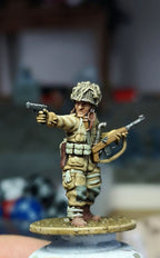 Col. Muller US  Officer w/ Colt 45 & M1 Carbine