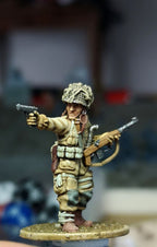 Col. Muller US  Officer w/ Colt 45 & M1 Carbine