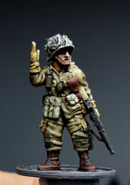 Col. Muller US Paratroopers Officer/NCO Advance Sign