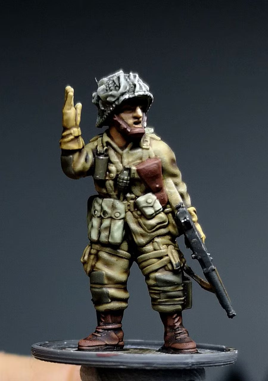 Col. Muller US Paratroopers Officer/NCO Advance Sign