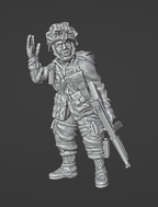 Col. Muller US Paratroopers Officer/NCO Advance Sign