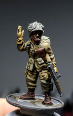 Col. Muller US Paratroopers Officer/NCO Advance Sign