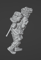 Col. Muller US Paratroopers Officer/NCO SMG & Grenade