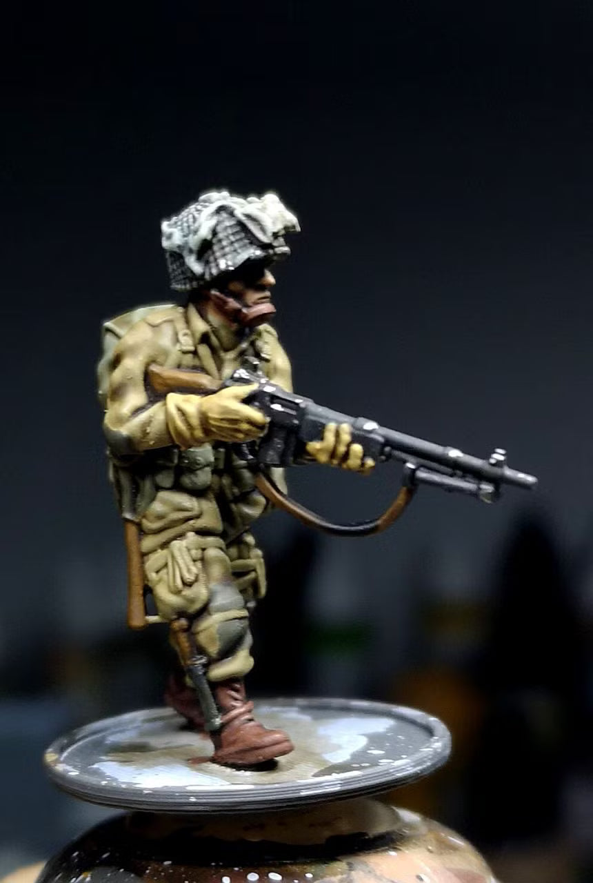 Col. Muller US US Paratroopers With BAR
