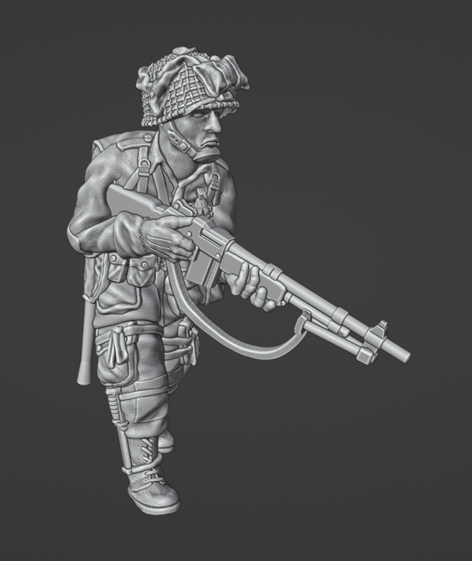 Col. Muller US US Paratroopers With BAR