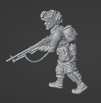 Col. Muller US US Paratroopers With BAR