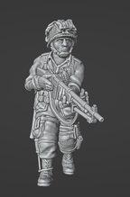 Col. Muller US US Paratroopers With BAR
