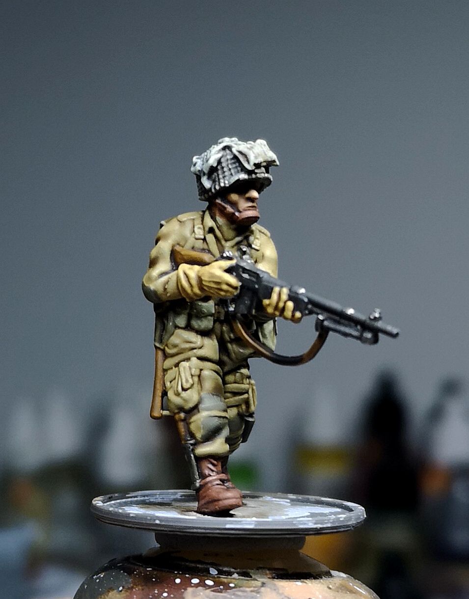 Col. Muller US US Paratroopers With BAR
