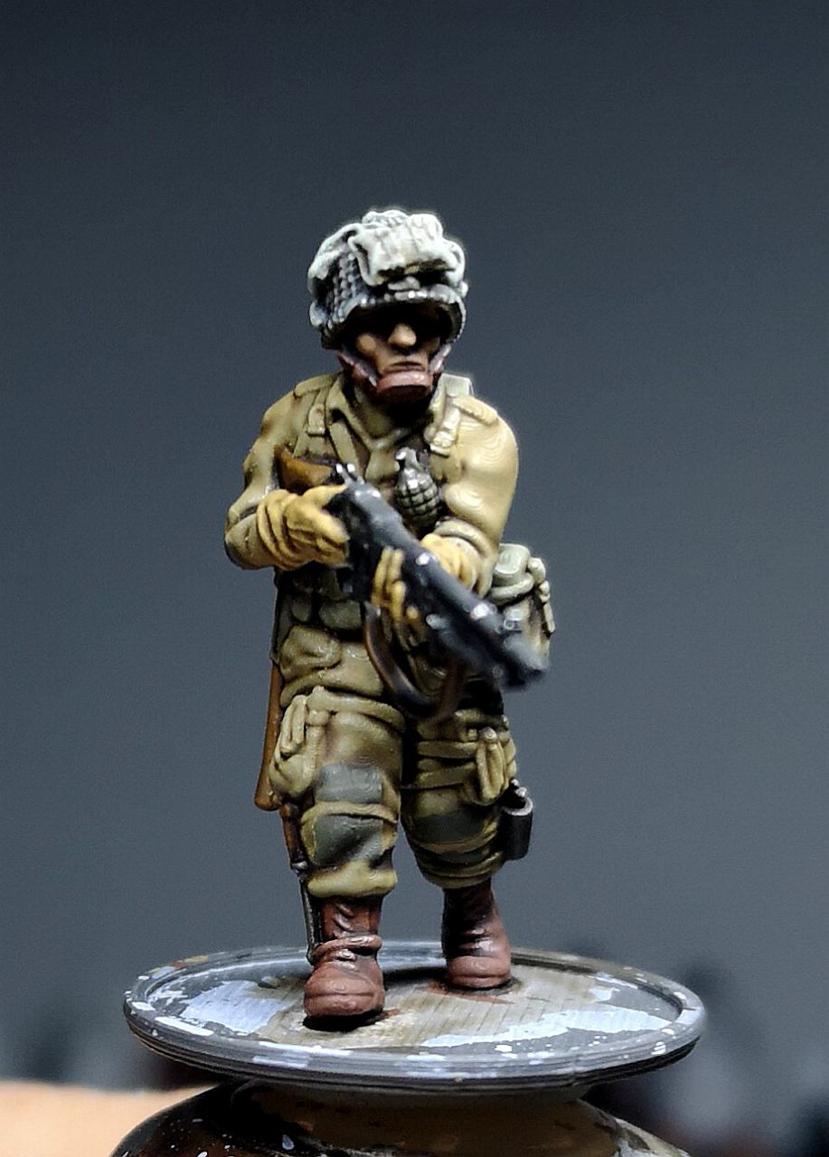 Col. Muller US US Paratroopers With BAR