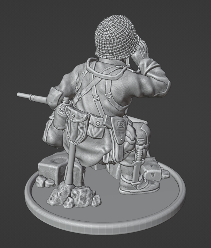 Col.Muller US Paratroopers Sniper (+3 Head Varients)