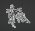 Col. Muller US Paratroopers Bazooka Team Firing 3