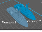 Manley LFG3D025 - 1/600 USS Monarch