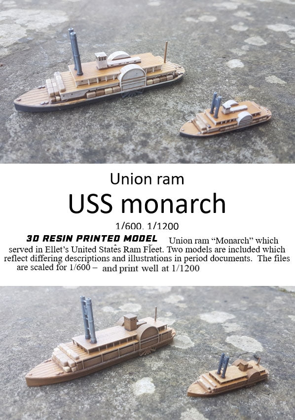 Manley LFG3D025 - 1/600 USS Monarch