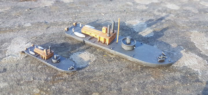 Manley LFG3D012 - 1/600 USS Ozark